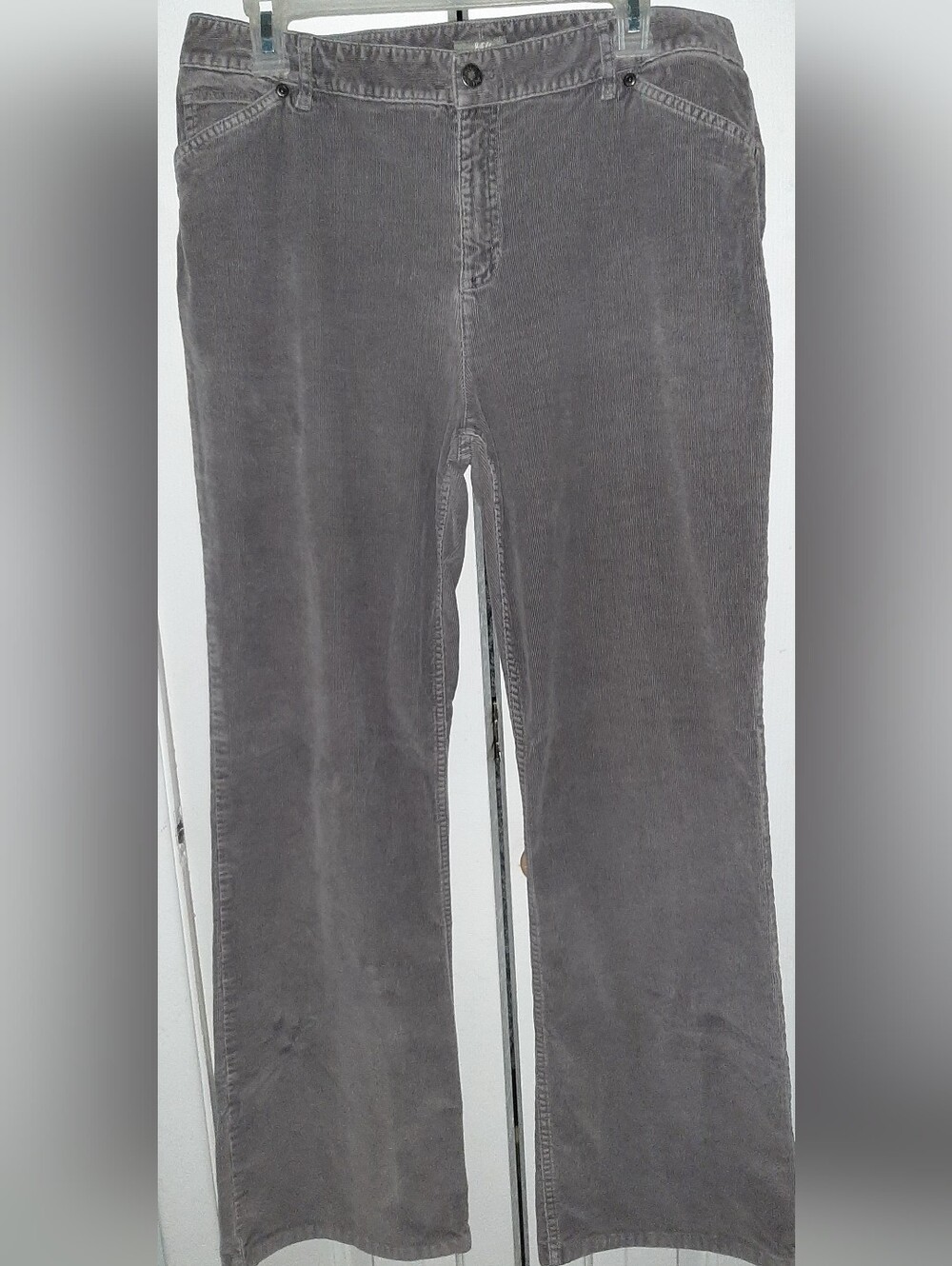 J JILL Stretch Corderoy Flair Pants Size 14